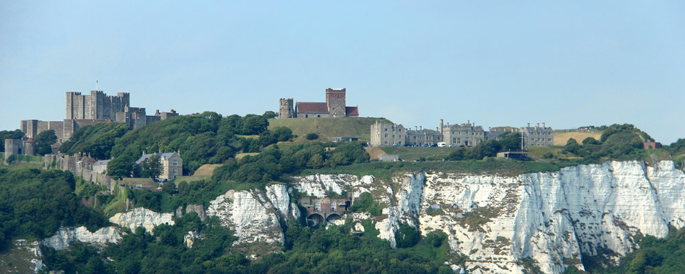 Dover and its cliffs
